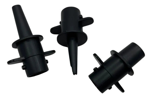 Inflador Eléctrico Air Track Portátil Negro 3 Boquillas