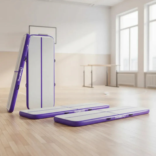 Colchoneta Air Track 5m*10*1.0cm TheraMove Morado Seminuevo