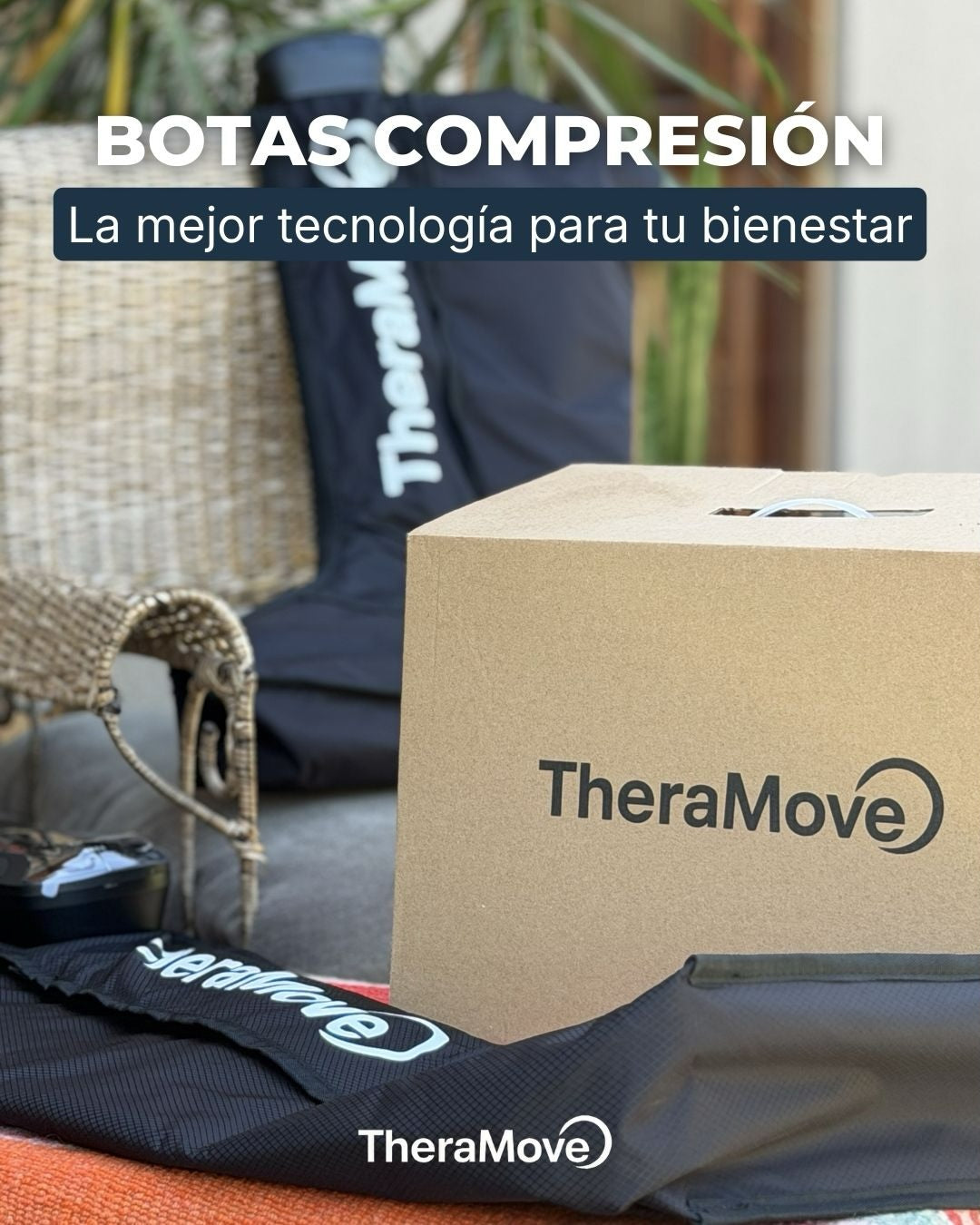Botas de Compresión Inalámbricas con Calor TheraMove