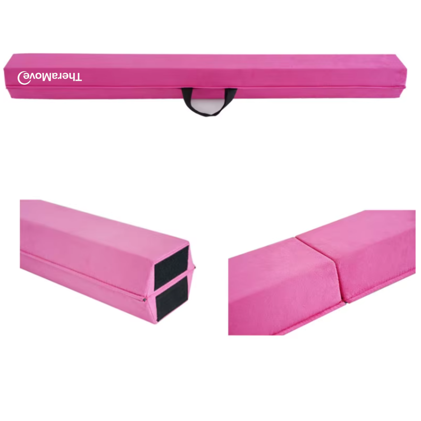 Viga Gimnasia Artística  Plegable Rosada