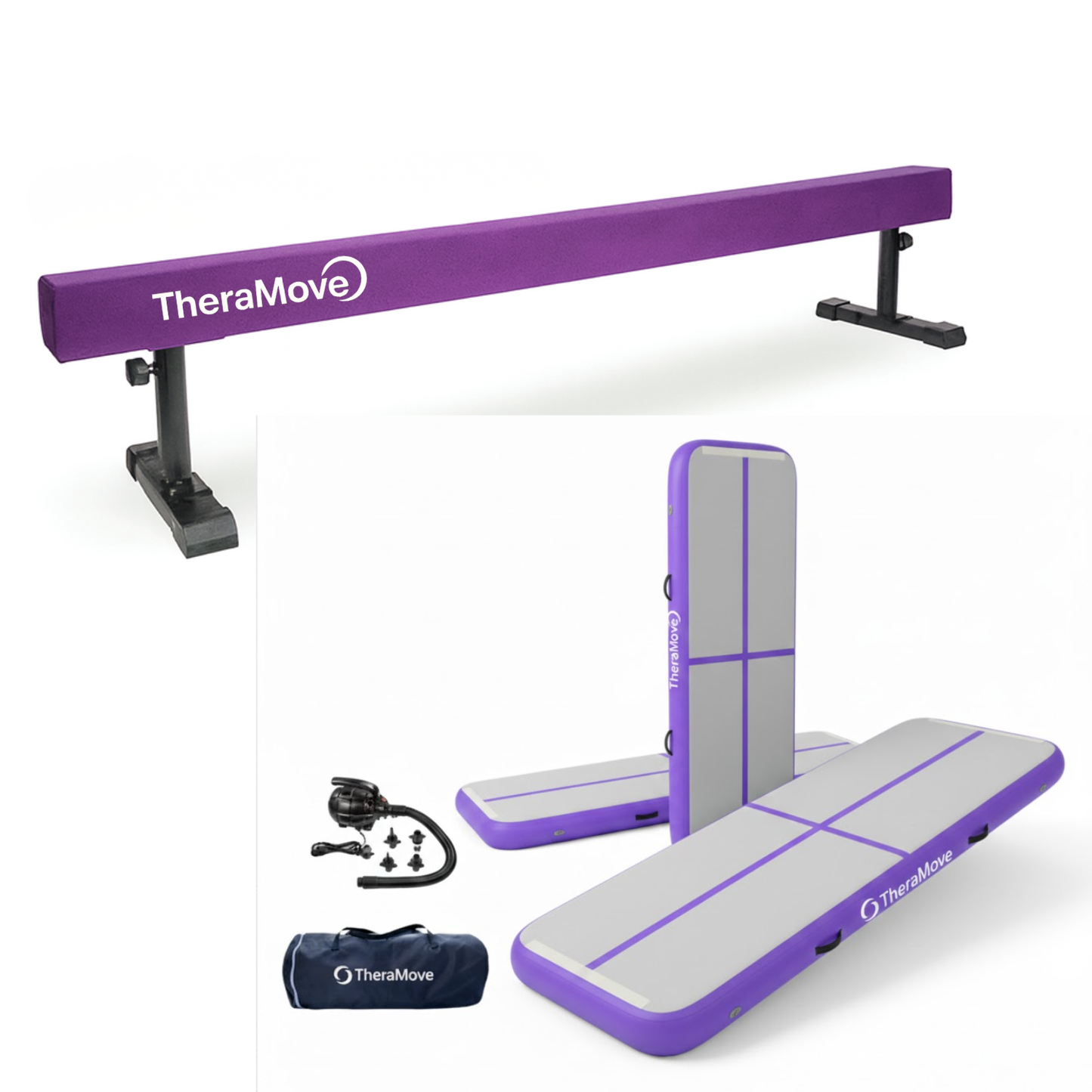 Pack Purple Trainning - Air Track 5M + Viga 3M