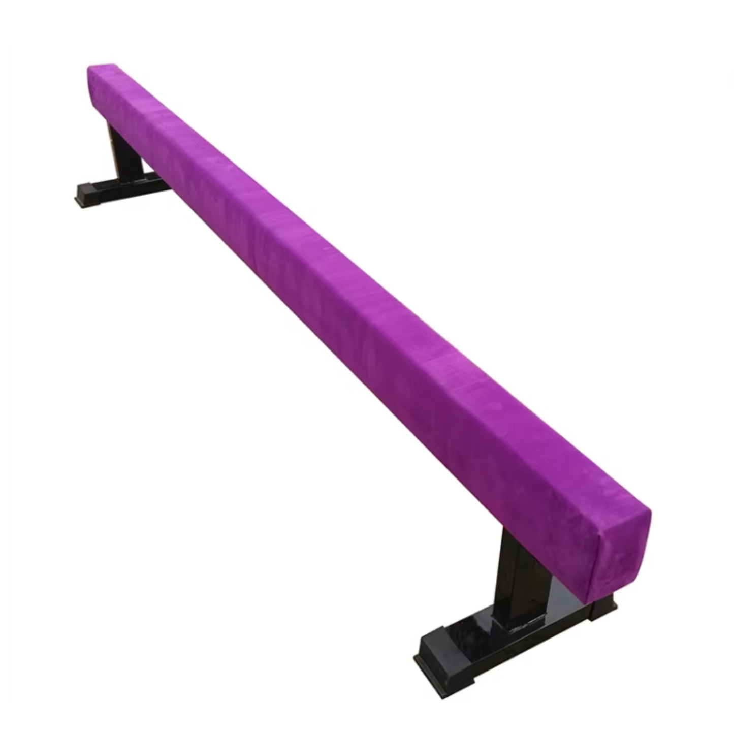 Viga de Gimnasia Ajustable 3 m Altura Regulable Morado