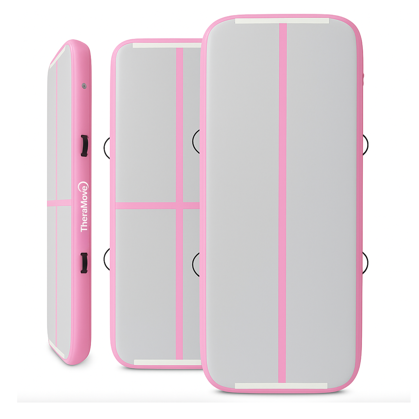 Air Track TheraMove 3m Rosado y Gris