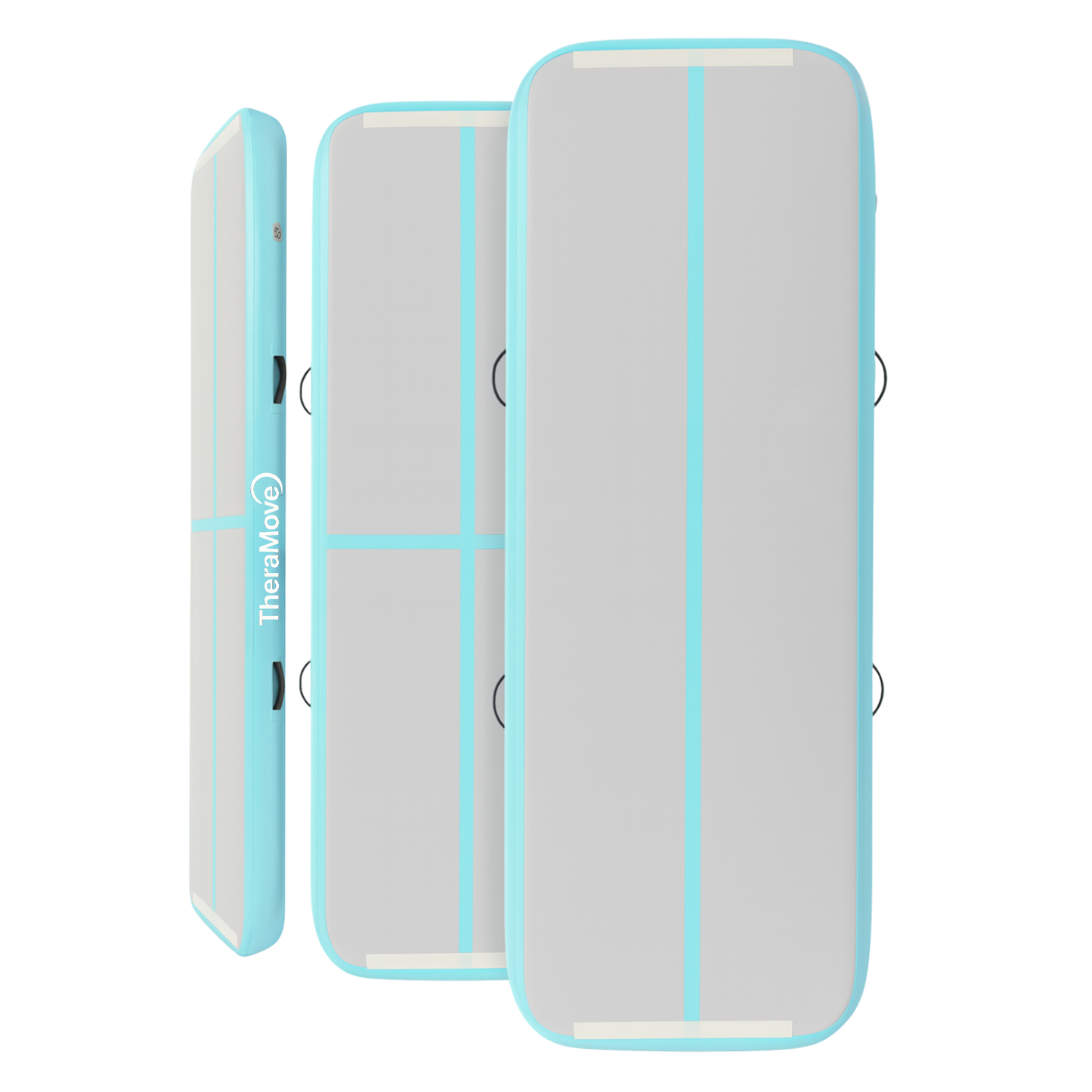 Air Track TheraMove 4m Celeste y Gris