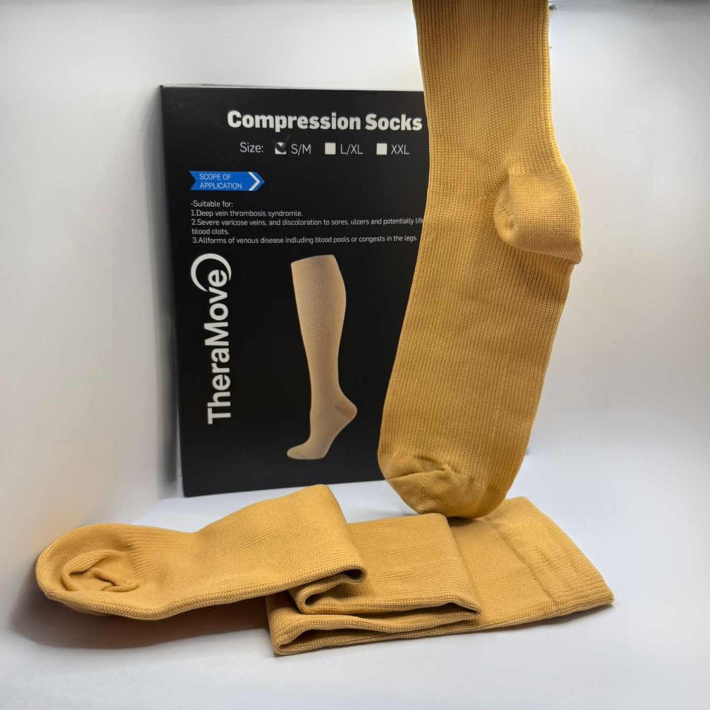 Calcetas de Compresión Médica TheraMove Talla L/XL