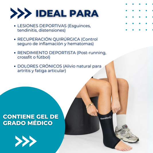 Combo Recuperación Tobillera + Gel ICE Cabeza
